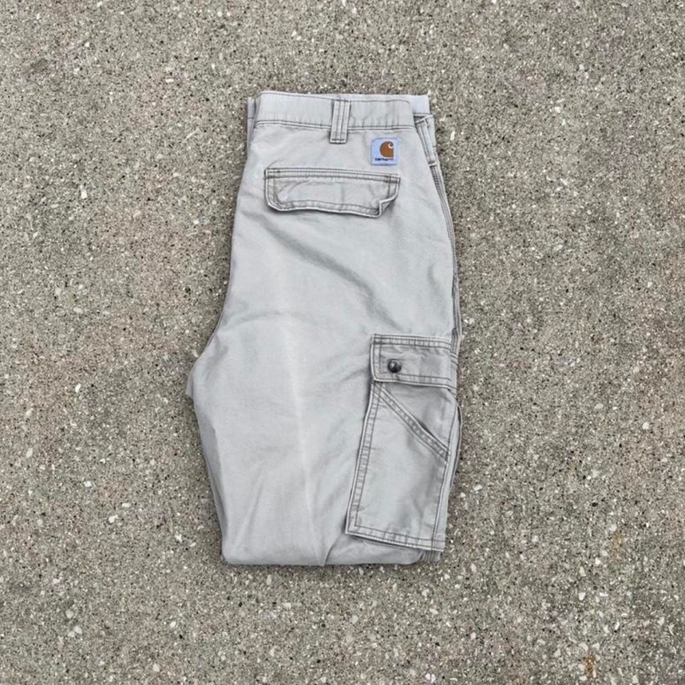 Cathartt cream cargo pants